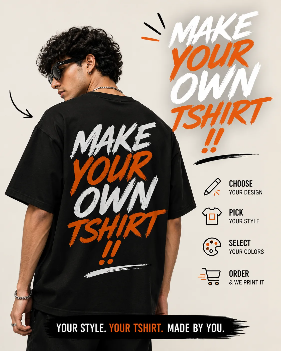 Custom Print Tshirt: Your Design (Free Mockup First!)