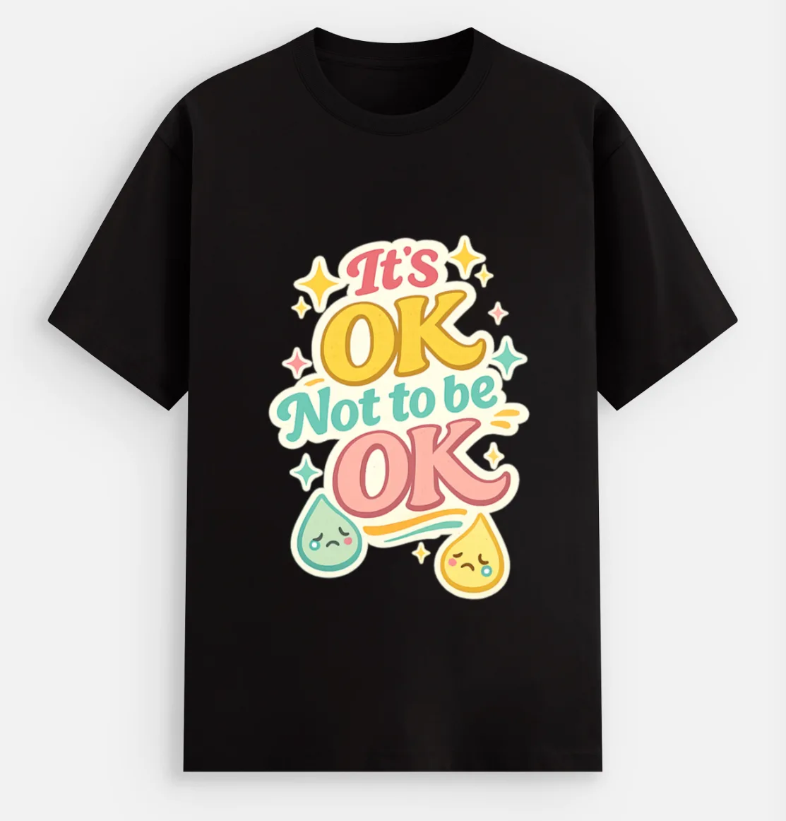 It's OK Not to be OK - Mental Health Awareness - Unisex Graphic T-Shirt | Swag Layer