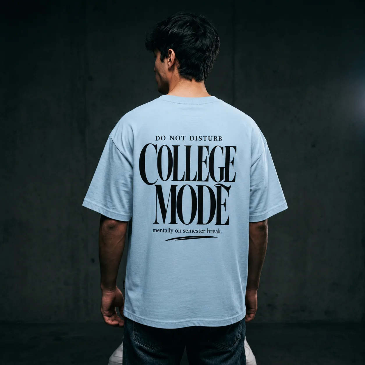 College Mode: Mentally On Semester Break Tshirt | Swag Layer Streetwear