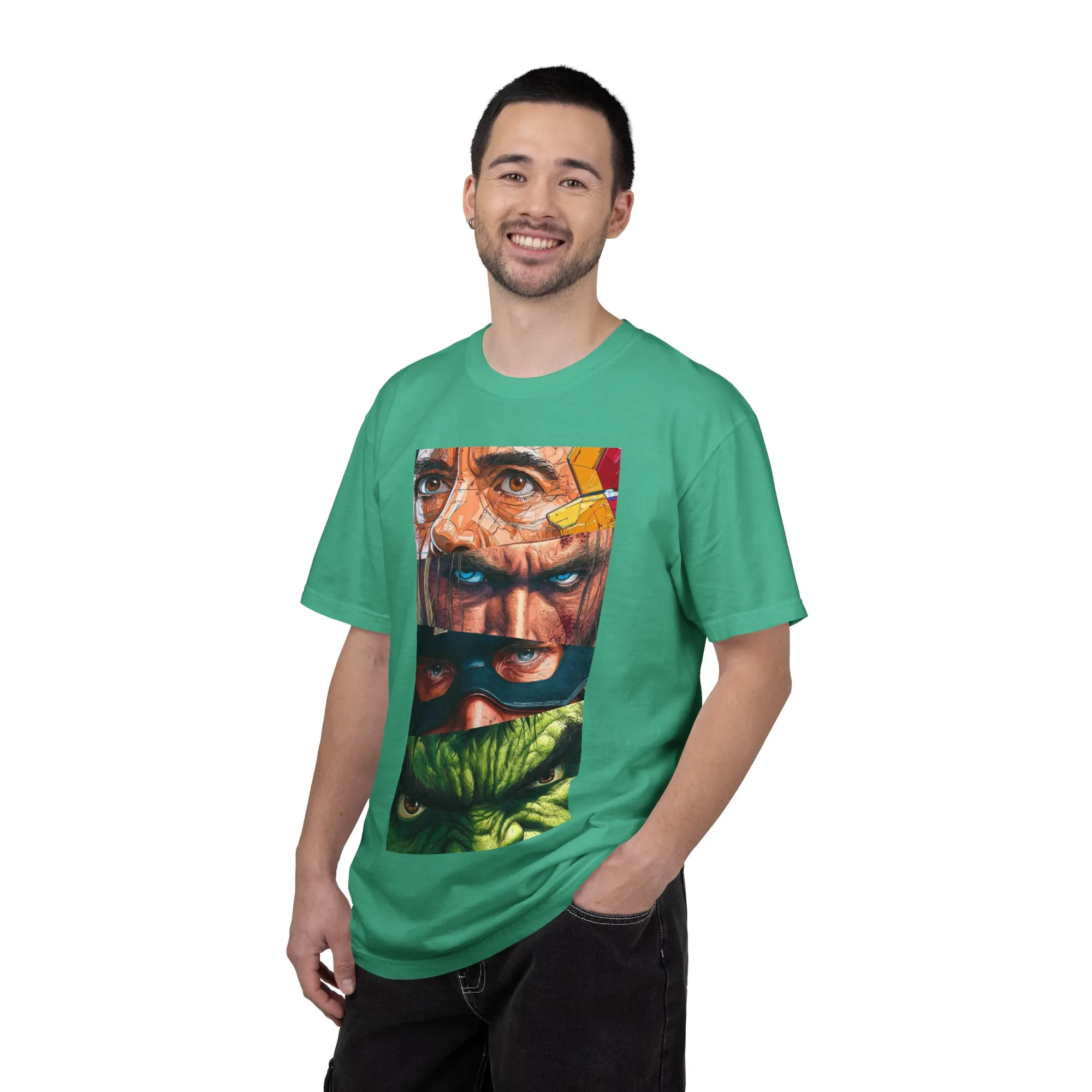 Marvel Avengers Heroes Eyes Tshirt | Swag layer