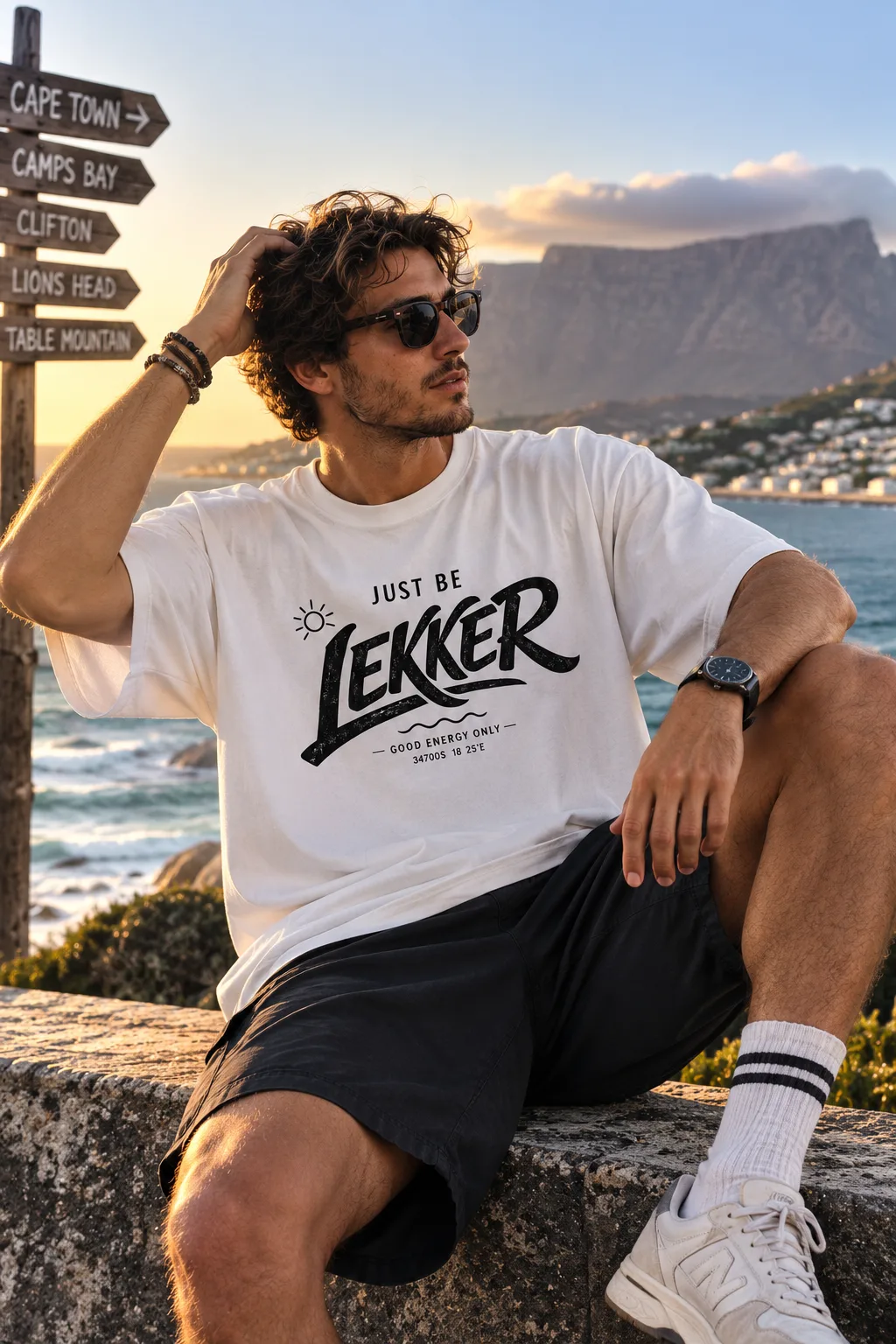 Just Be Lekker T-Shirt | Premium Streetwear Graphic Tee | Good Energy Only | Swag Layer