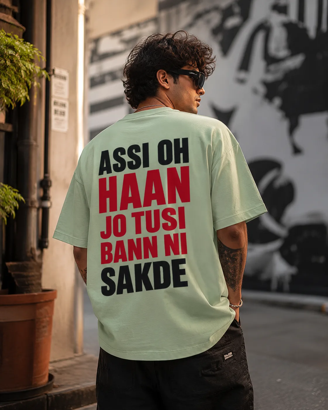 Assi Oh Haan Tshirt | Unmatched Punjabi Attitude Streetwear | Swag Layer