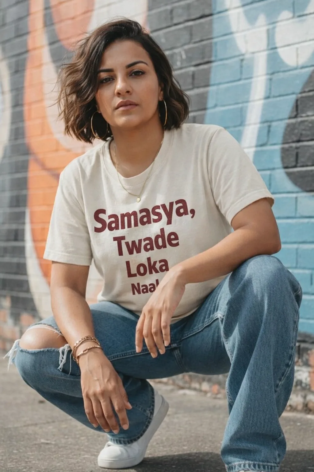 Samasya Twade Loka Naal - Punjabi Streetwear | Swag Layer