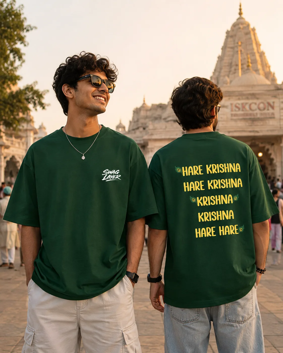 HARE KRISHNA - Wear the Mantra. Live the Vibe. š¦ | Swag Layer