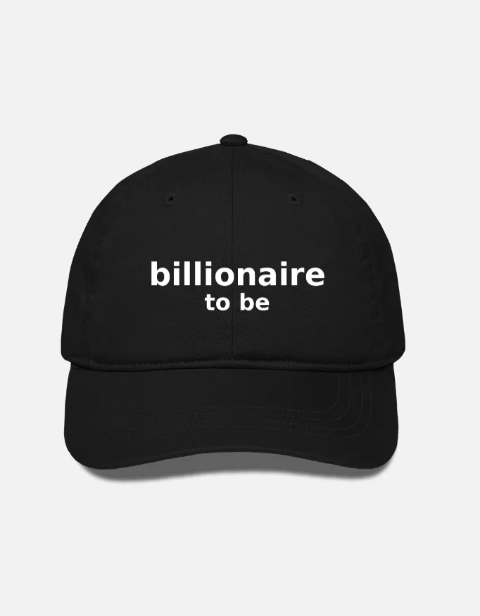 Swag Layer "Billionaire To Be" Embroidered Cap — view 2