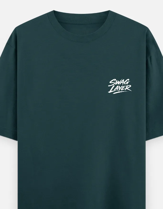 "Manifesting Andha Paisa" T-Shirt | Streetwear | Swag Layer — view 3