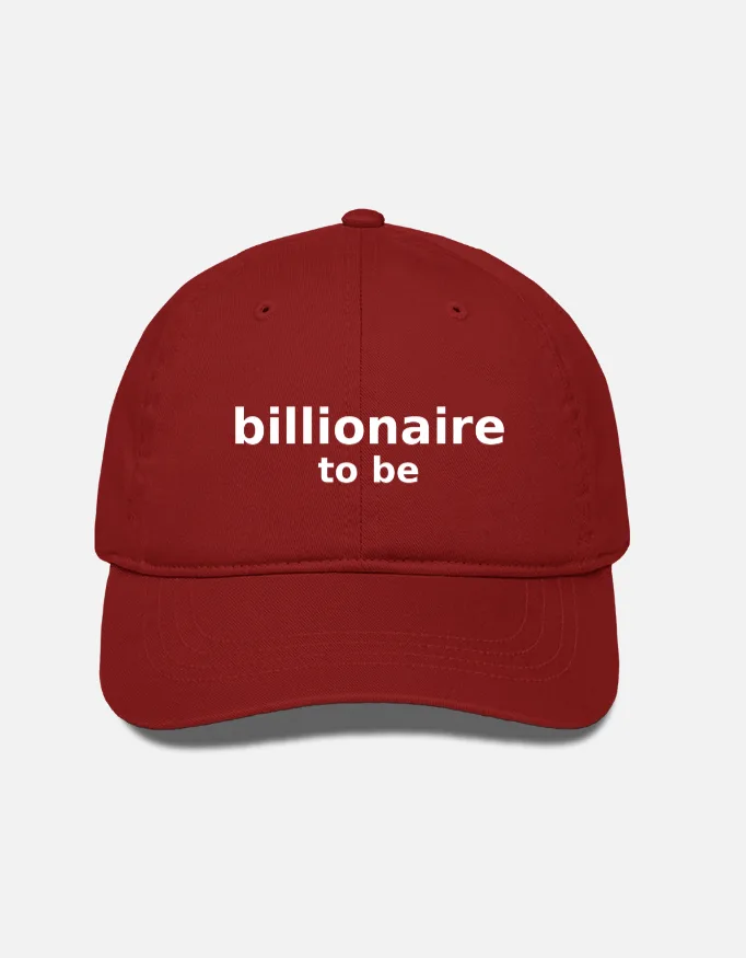 Swag Layer "Billionaire To Be" Embroidered Cap — view 3