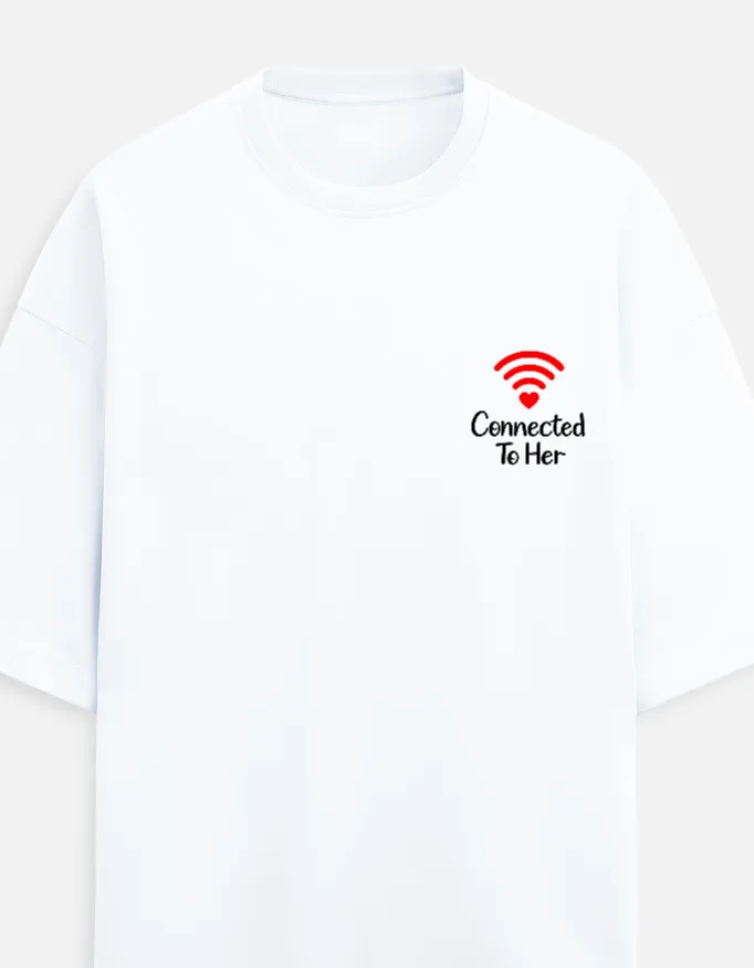 The "Connected To Her" Minimalist Tee | Swag Layer — view 5