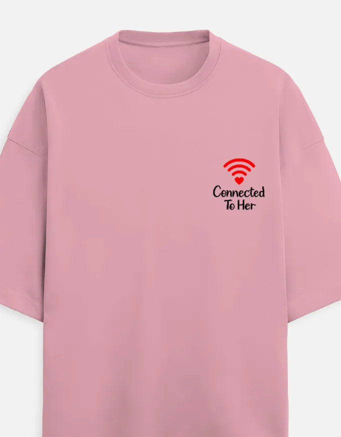 The "Connected To Her" Minimalist Tee | Swag Layer — view 4