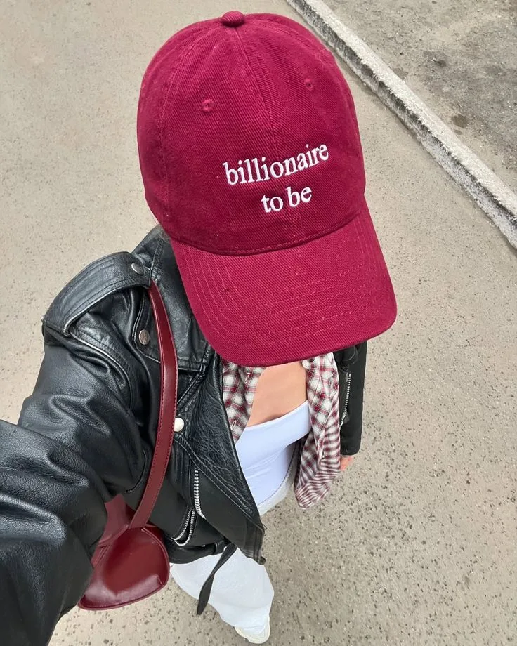 Swag Layer "Billionaire To Be" Embroidered Cap