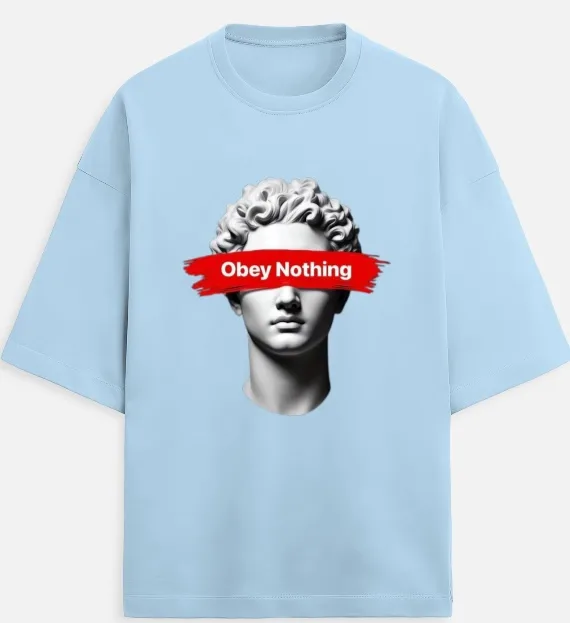 The "Obey Nothing" Greek Statue Tee | Swag Layer — view 3