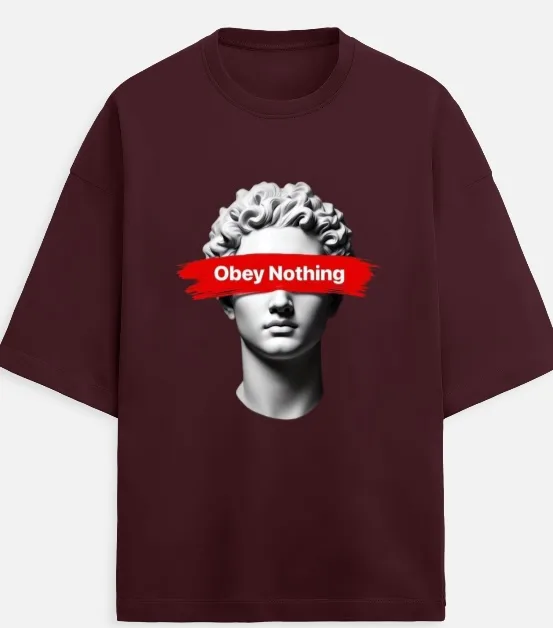 The "Obey Nothing" Greek Statue Tee | Swag Layer — view 4