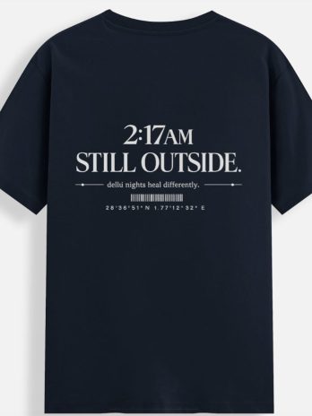 Midnight Chai Division Delhi Nightlife Unisex T-Shirt – Minimalist Streetwear | Swag Layer